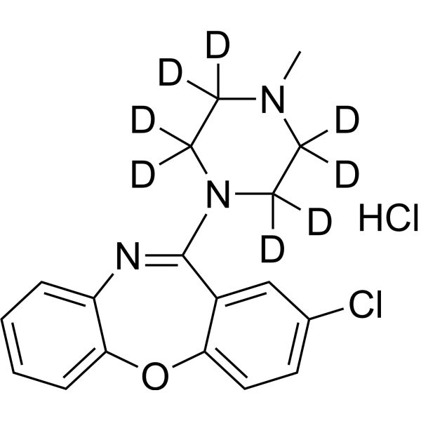 Loxapine-d8 hydrochloride (Loxapine-d8 hydrochloride) 1246820-19-8